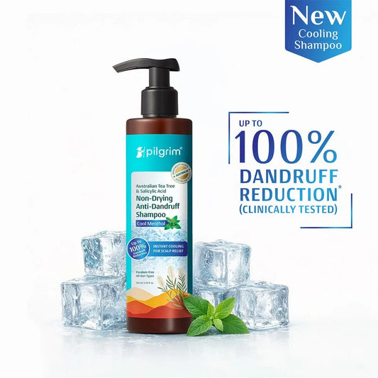 Australian Tea Tree Non-Drying Anti-Dandruff Shampoo Cool Menthol